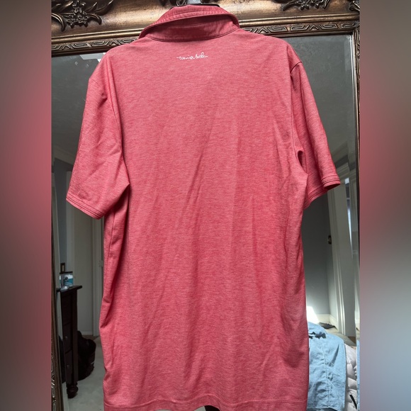 Travis Mathew red Polo Golf Shirt size M - Picture 2 of 3